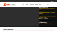 Desktop Screenshot of fibersolutions.ee